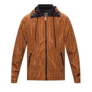 MCM WINDBREAKER IN COGNAC